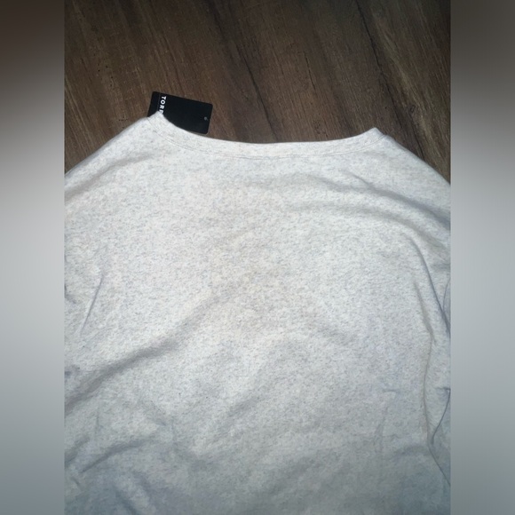 NWT Torrid Heathered Beige Crewneck Pullover - Picture 8 of 8